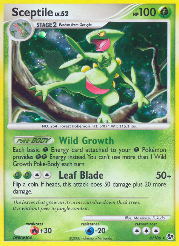 Sceptile (8/106) [Diamond & Pearl: Great Encounters] | Total Play