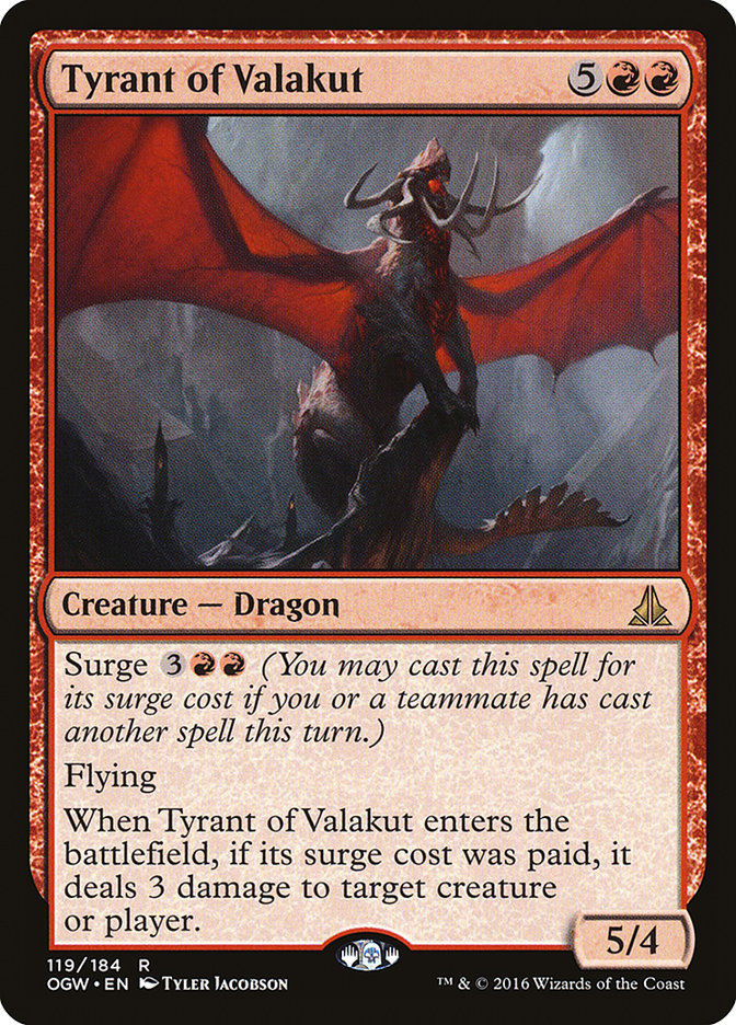 Tyrant of Valakut [Oath of the Gatewatch] | Total Play