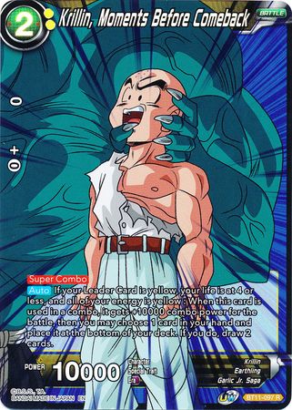 Krillin, Moments Before Comeback (BT11-097) [Vermilion Bloodline 2nd Edition] | Total Play