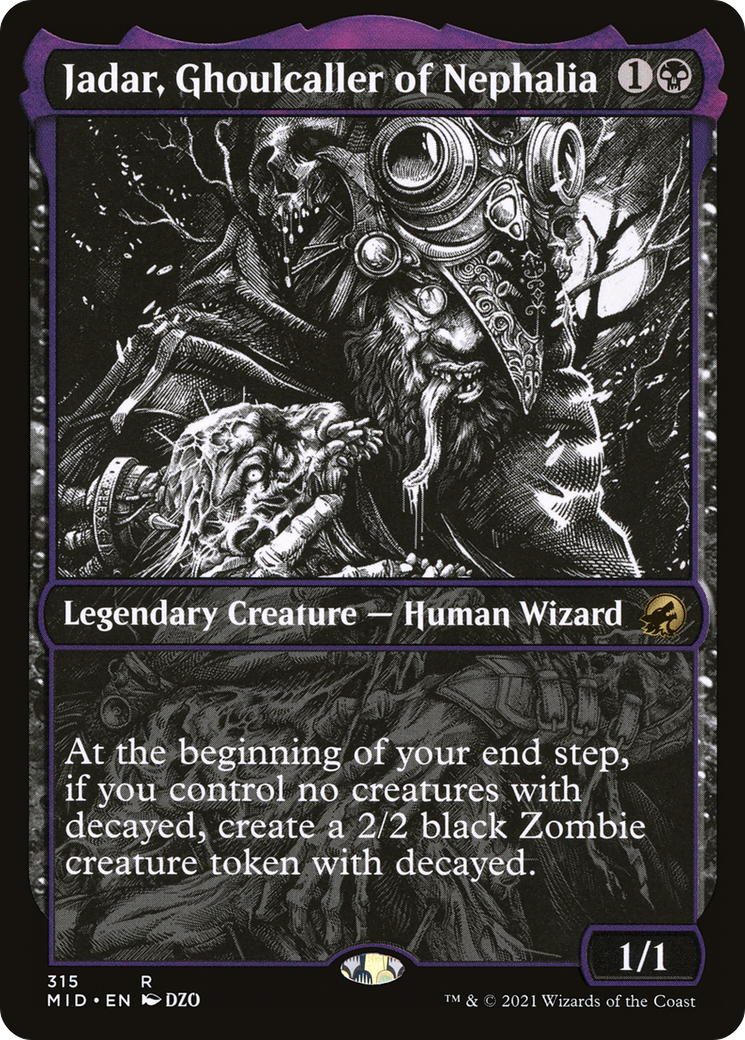 Jadar, Ghoulcaller of Nephalia (Showcase Eternal Night) [Innistrad: Midnight Hunt] | Total Play