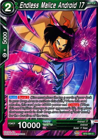 Endless Malice Android 17 (BT5-064) [Miraculous Revival] | Total Play