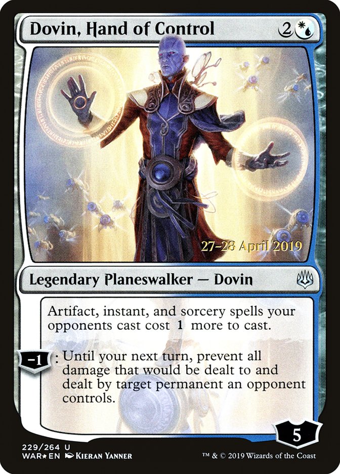 Dovin, Hand of Control [War of the Spark Prerelease Promos] | Total Play