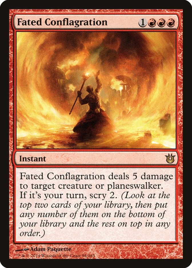 Fated Conflagration [Born of the Gods] | Total Play