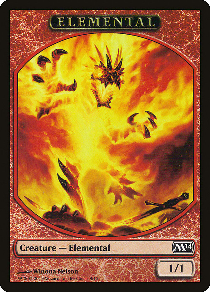 Elemental Token (8/13) [Magic 2014 Tokens] | Total Play