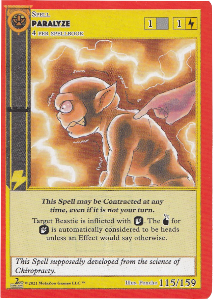 Paralyze [Cryptid Nation: Second Edition] | Total Play