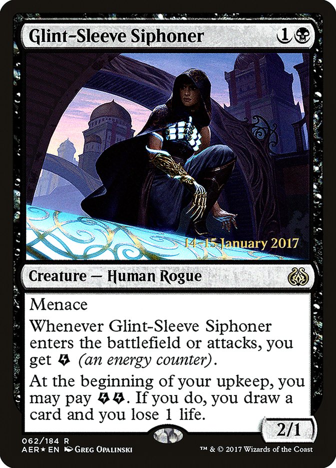 Glint-Sleeve Siphoner [Aether Revolt Prerelease Promos] | Total Play