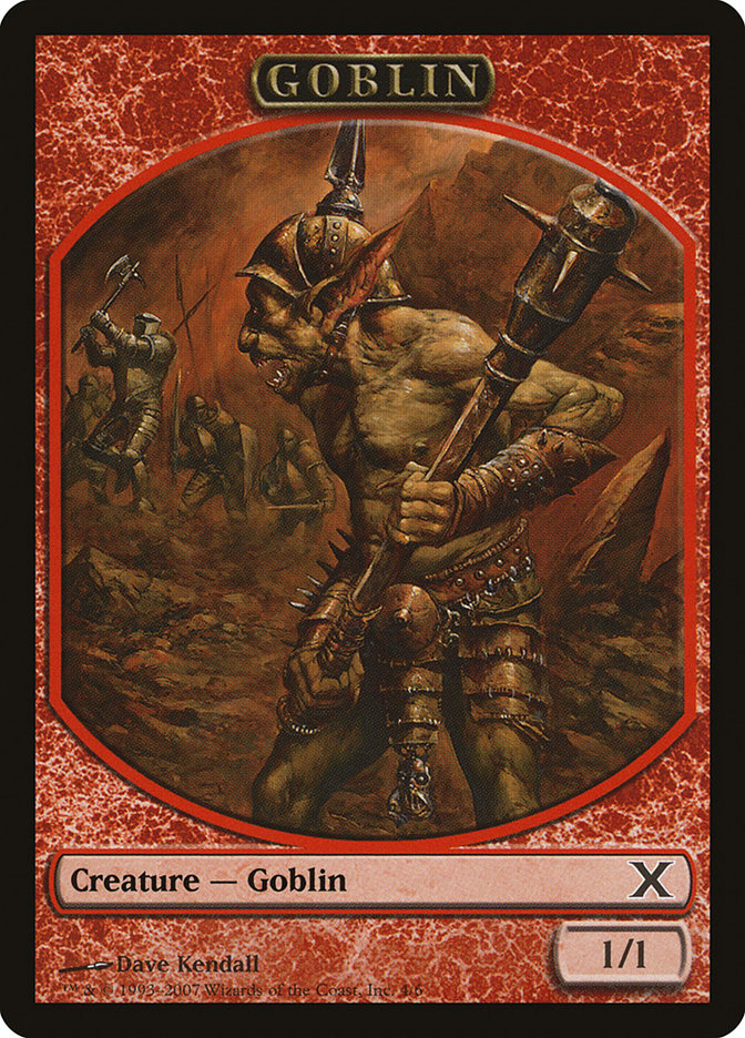 Goblin Token [Tenth Edition Tokens] | Total Play