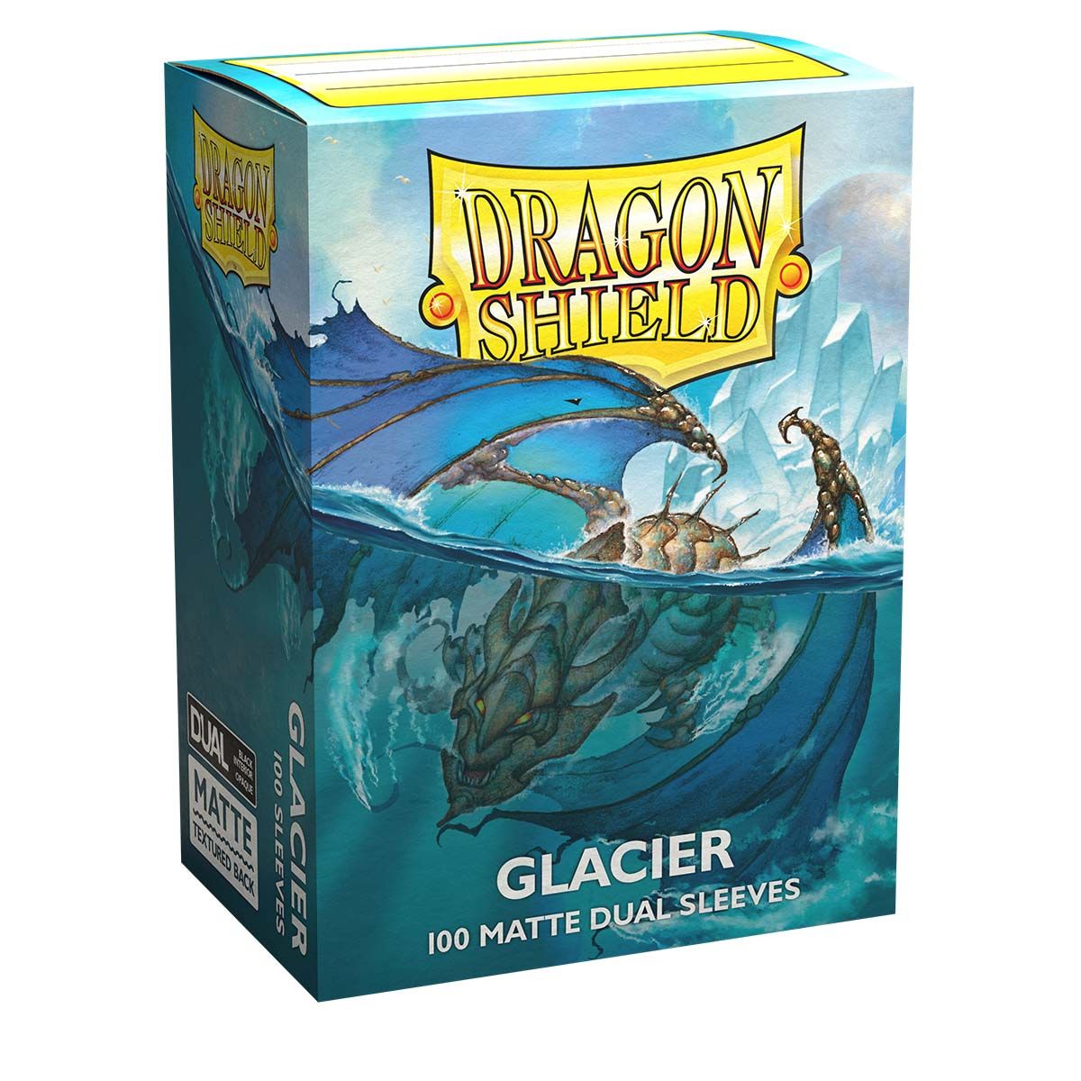 Dragon Shield: Standard 100ct Sleeves - Glacier (Dual Matte) | Total Play