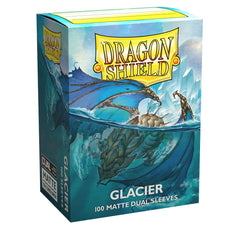 Dragon Shield: Standard 100ct Sleeves - Glacier (Dual Matte) | Total Play