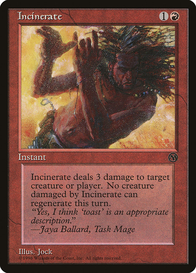 Incinerate [DCI Legend Membership] | Total Play
