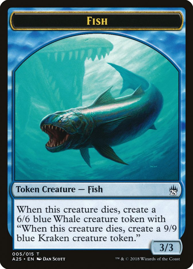 Fish Token [Masters 25 Tokens] | Total Play