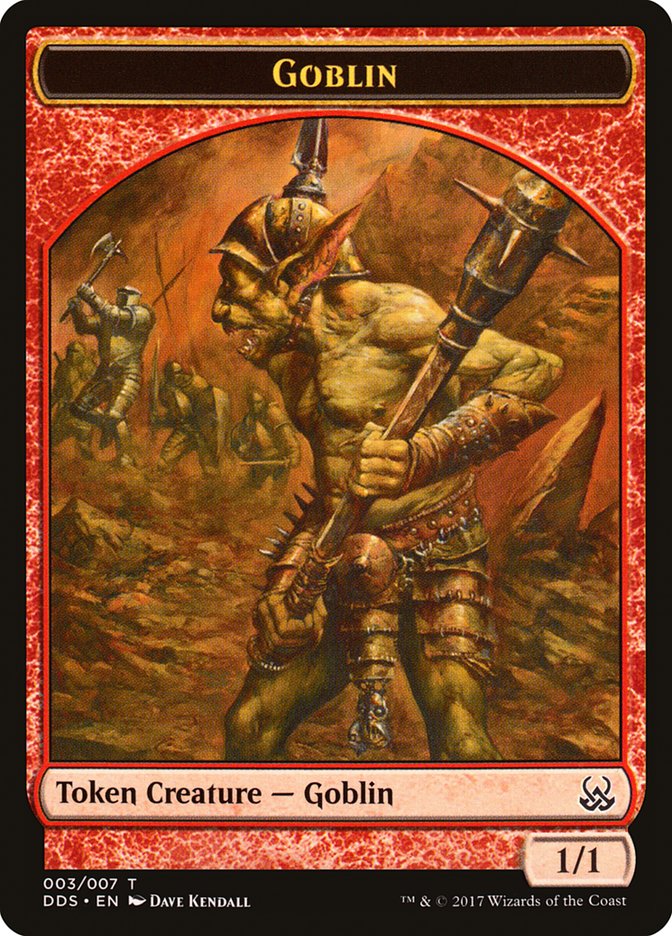 Goblin Token [Duel Decks: Mind vs. Might Tokens] | Total Play