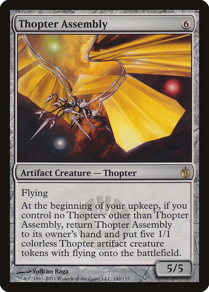 Thopter Assembly [Mirrodin Besieged] | Total Play