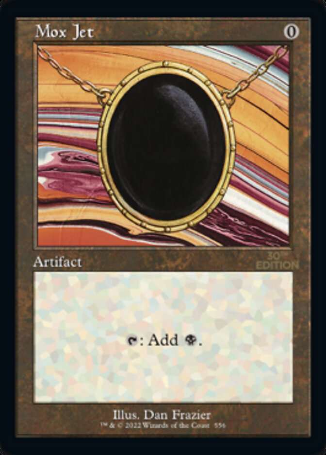 Mox Jet (Retro) [30th Anniversary Edition] | Total Play