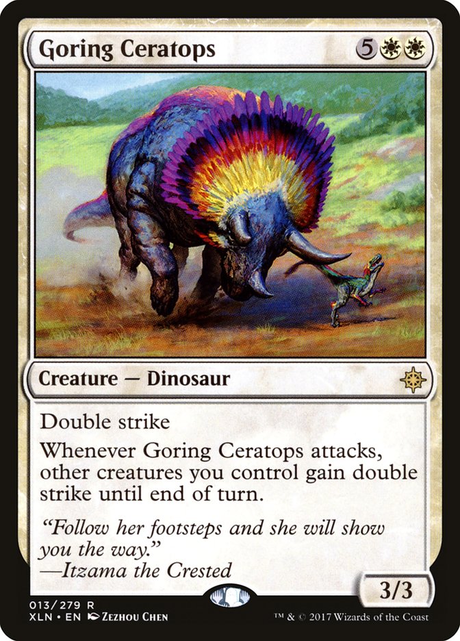 Goring Ceratops [Ixalan] | Total Play