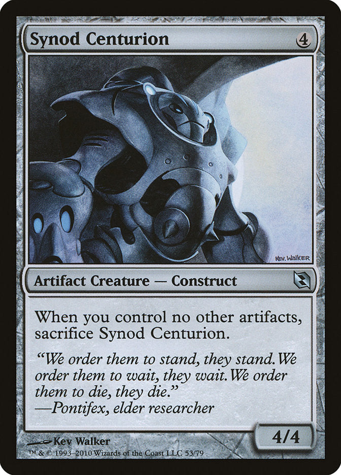 Synod Centurion [Duel Decks: Elspeth vs. Tezzeret] | Total Play