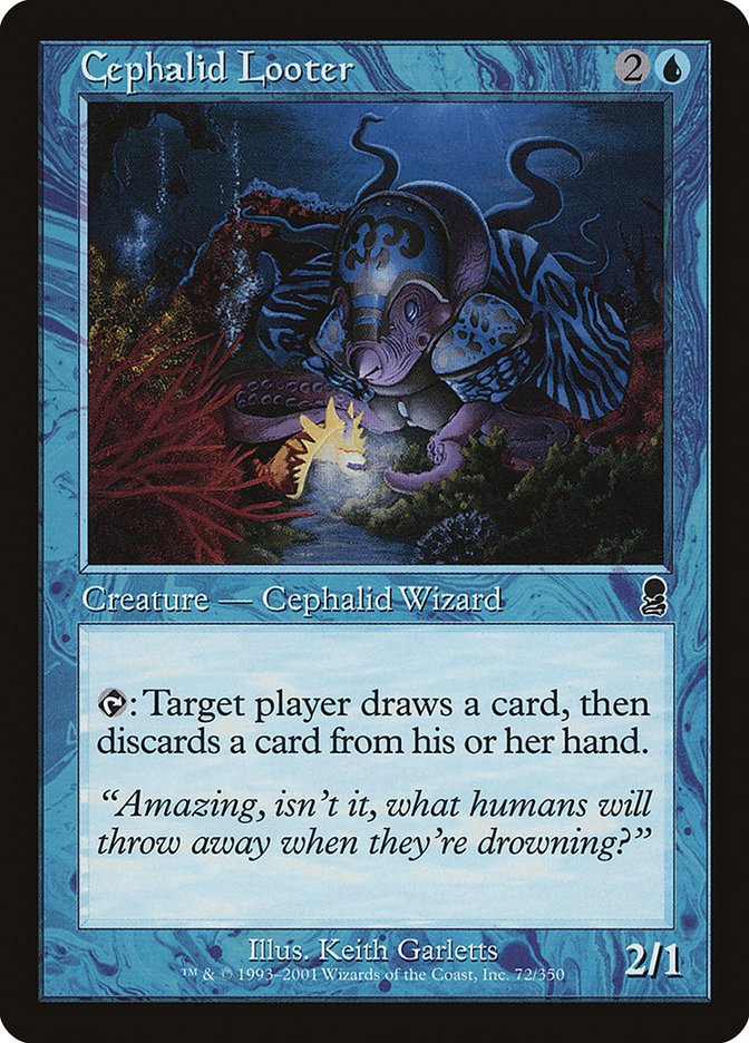 Cephalid Looter (Misprinted) [Odyssey] | Total Play