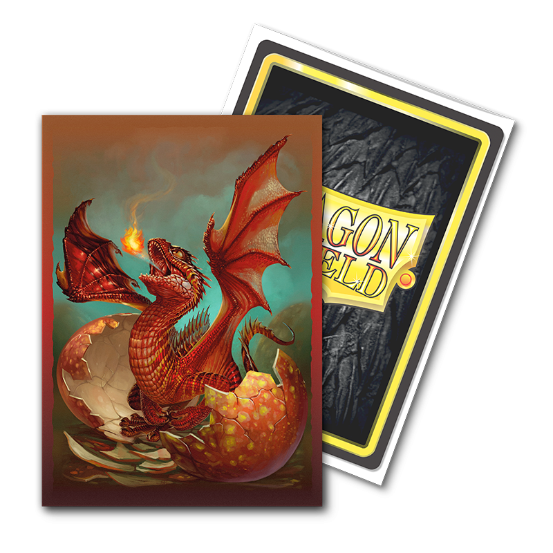 Dragon Shield: Standard 100ct Brushed Art Sleeves - Sparky | Total Play