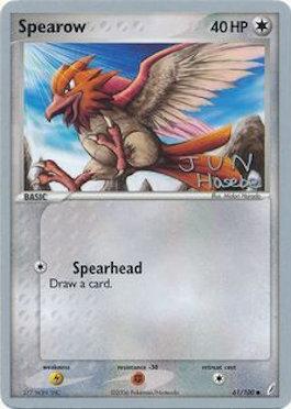 Spearow (61/100) (Flyvees - Jun Hasebe) [World Championships 2007] | Total Play