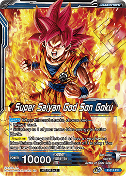 Super Saiyan God Son Goku // SSGSS Son Goku, Soul Striker Reborn (P-211) [Collector's Selection Vol. 2] | Total Play