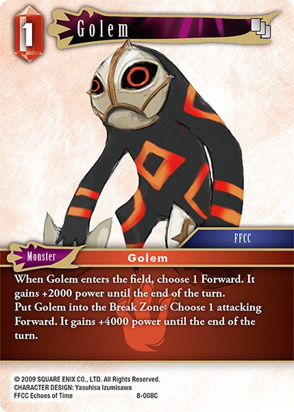 Golem [Opus VIII] | Total Play