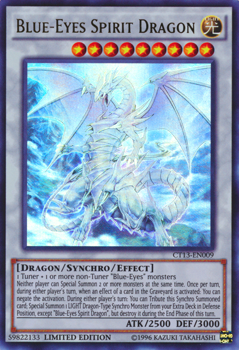 Blue-Eyes Spirit Dragon [CT13-EN009] Ultra Rare | Total Play