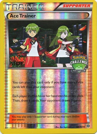 Ace Trainer (69/98) (International Challenge Promo Staff) [XY: Ancient Origins] | Total Play