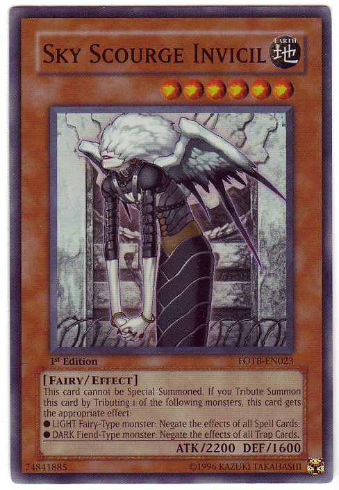 Sky Scourge Invicil [FOTB-EN023] Super Rare | Total Play