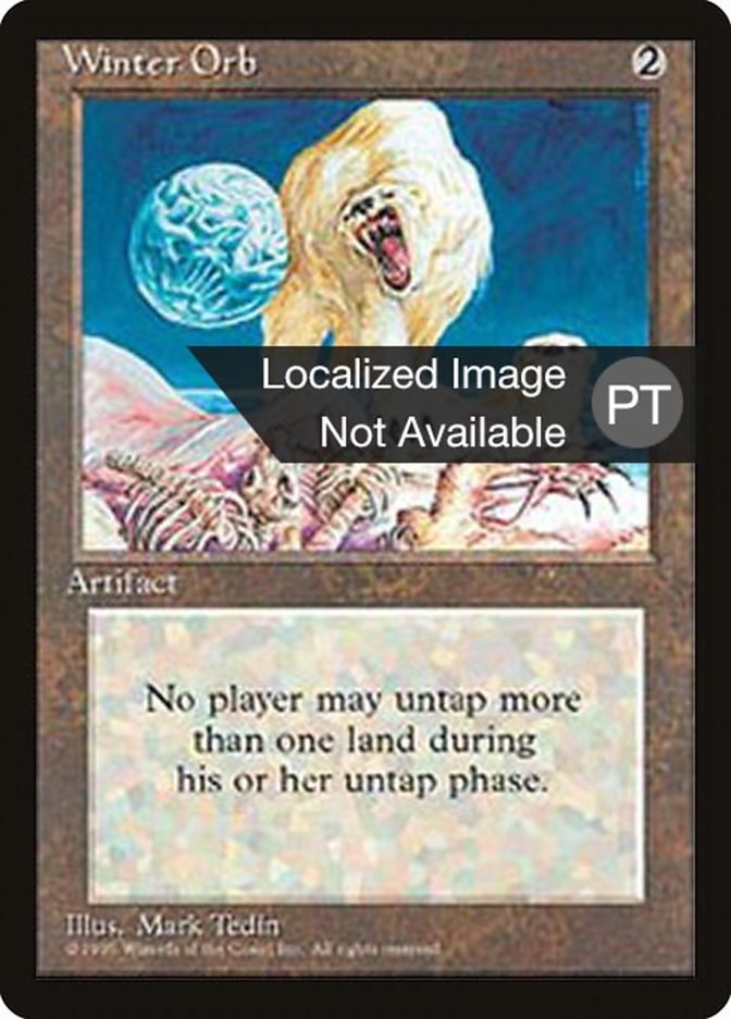 Winter Orb [Fourth Edition (Foreign Black Border)] | Total Play