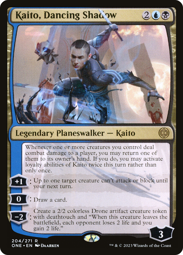 Kaito, Dancing Shadow [Phyrexia: All Will Be One] | Total Play