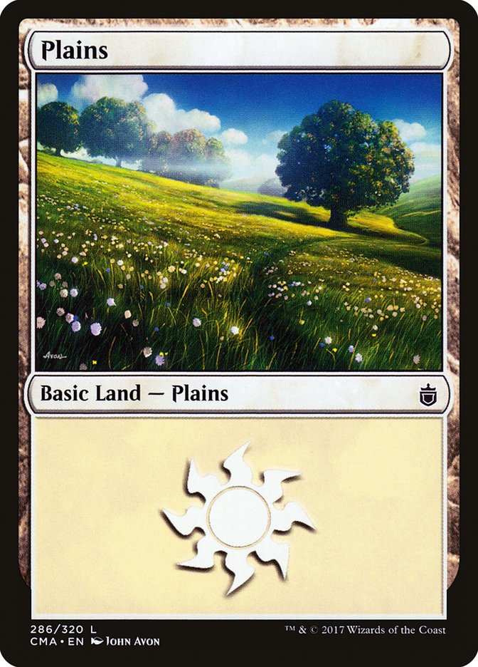 Plains (286) [Commander Anthology] | Total Play