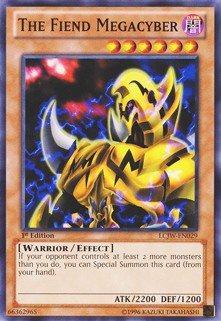 The Fiend Megacyber [LCJW-EN029] Common | Total Play