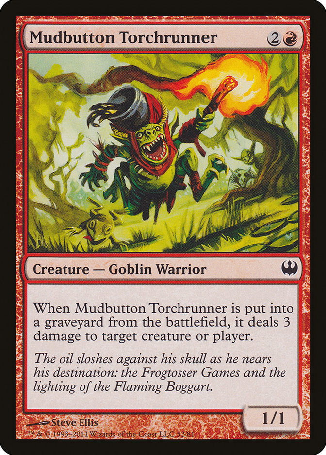 Mudbutton Torchrunner [Duel Decks: Knights vs. Dragons] | Total Play