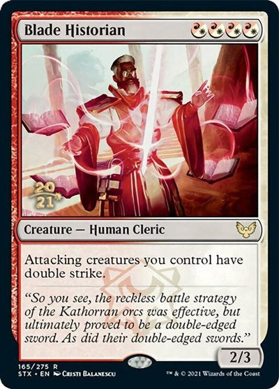 Blade Historian [Strixhaven: School of Mages Prerelease Promos] | Total Play