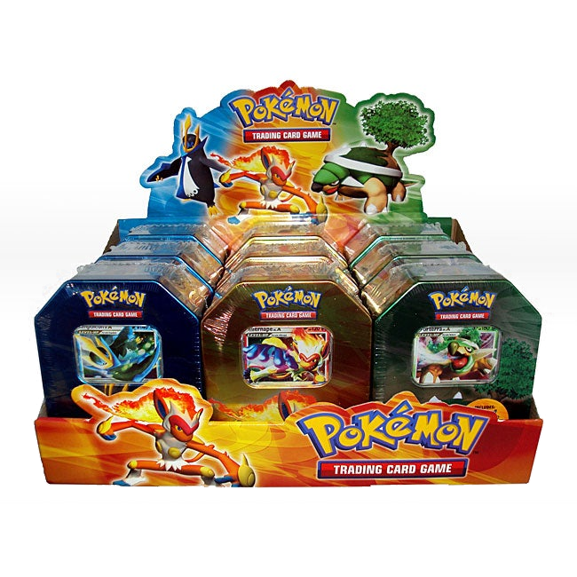 Diamond & Pearl - Collector's Tin Display (Infernape/Empoleon/Torterra) | Total Play