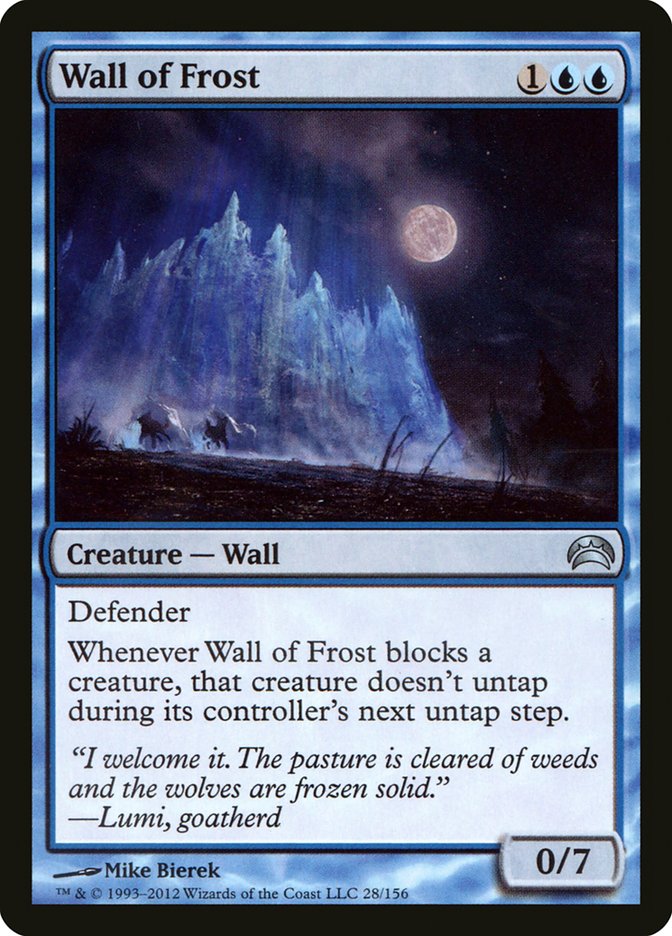 Wall of Frost [Planechase 2012] | Total Play