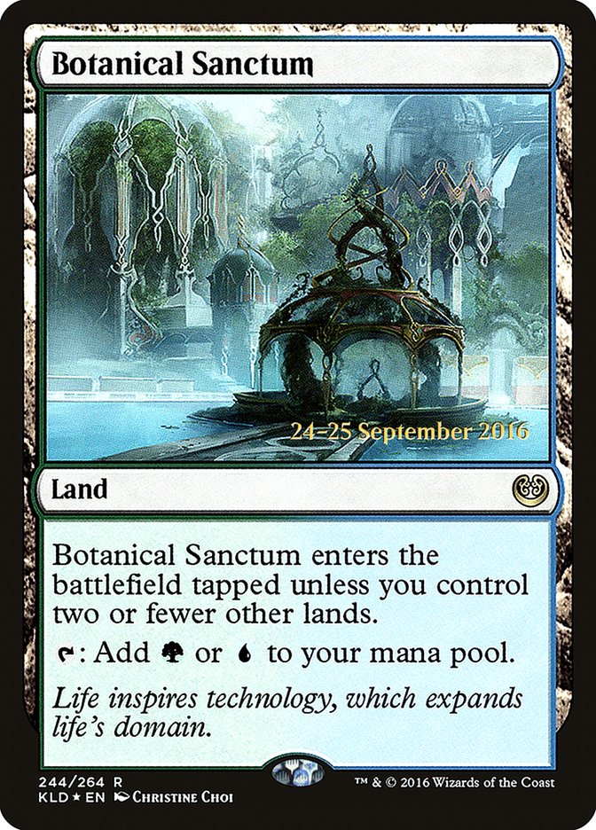 Botanical Sanctum [Kaladesh Prerelease Promos] | Total Play