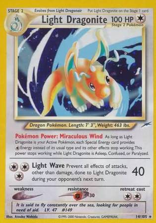 Light Dragonite (14/105) [Neo Destiny Unlimited] | Total Play