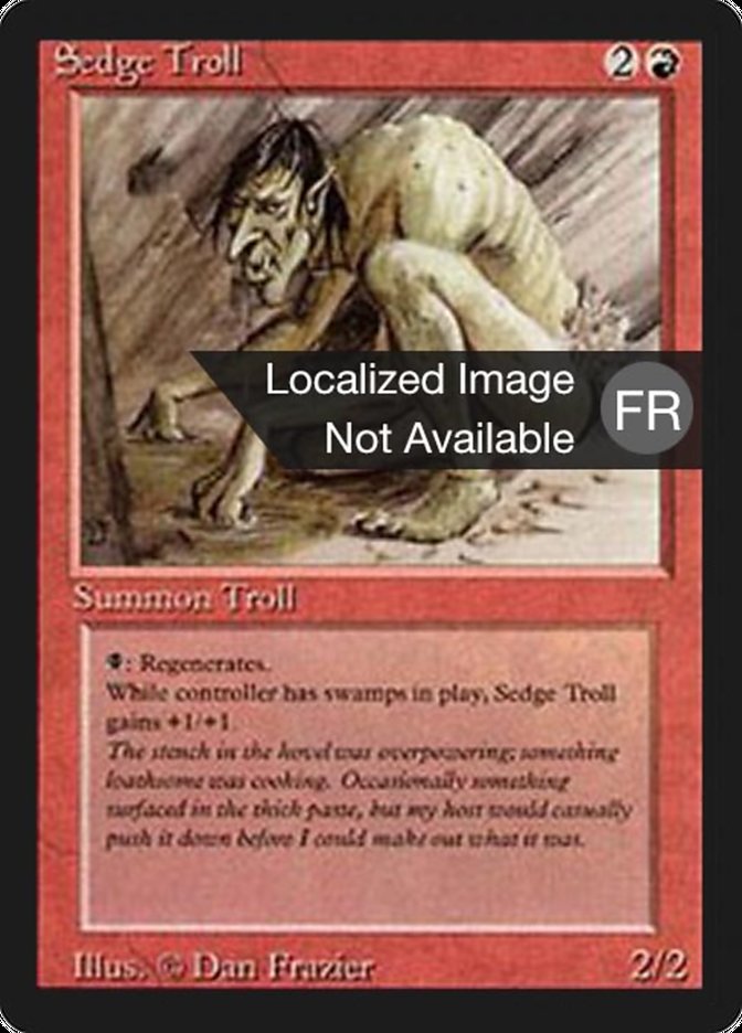 Sedge Troll [Foreign Black Border] | Total Play