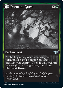 Dormant Grove // Gnarled Grovestrider [Innistrad: Double Feature] | Total Play