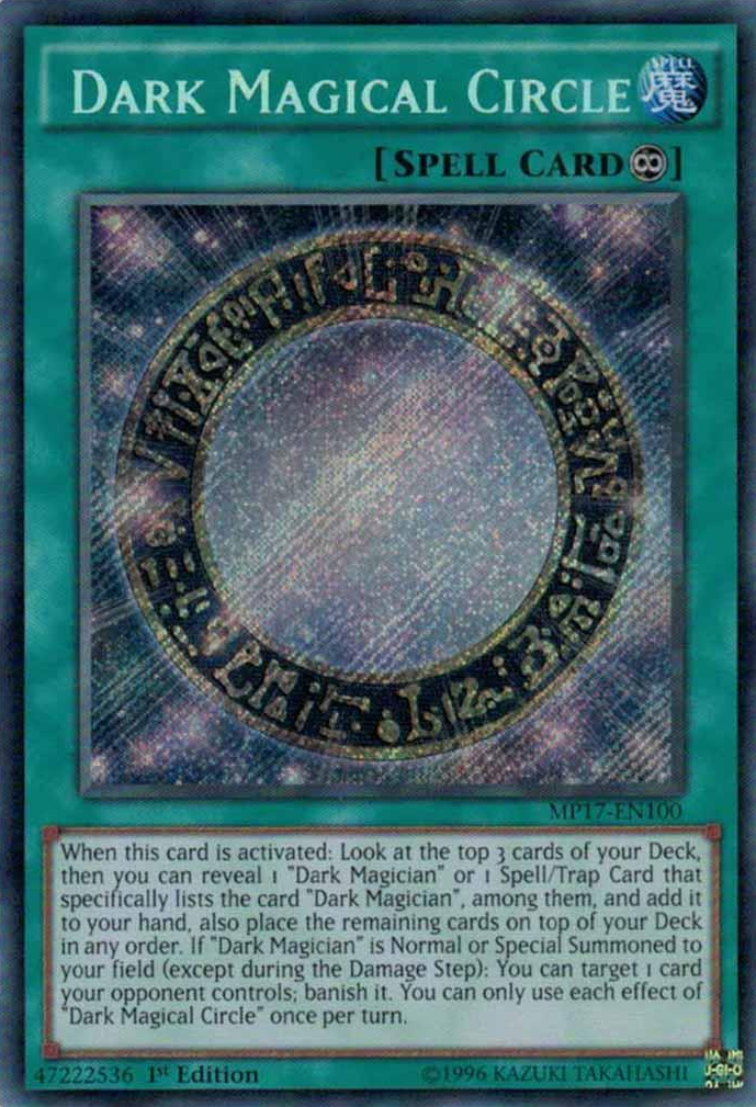 Dark Magical Circle [MP17-EN100] Secret Rare | Total Play