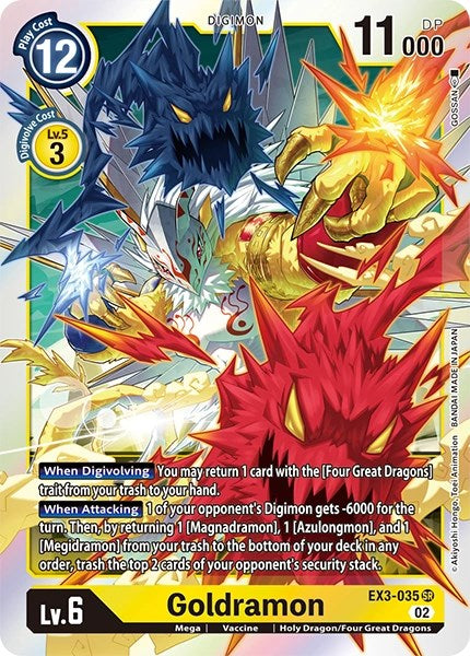 Goldramon [EX3-035] [Revision Pack Cards] | Total Play