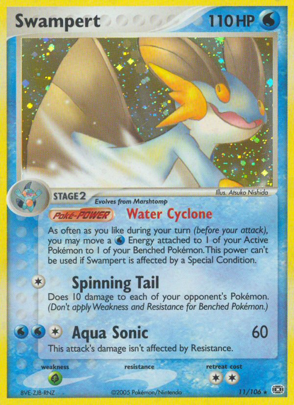 Swampert (11/106) [EX: Emerald] | Total Play