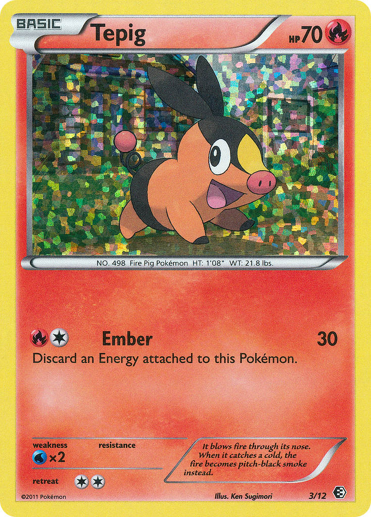 Tepig (3/12) [McDonald's Promos: 2011 Collection] | Total Play