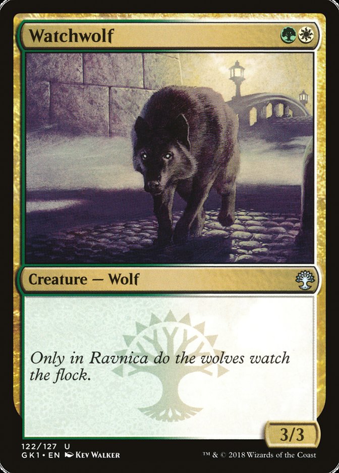 Watchwolf [Guilds of Ravnica Guild Kit] | Total Play