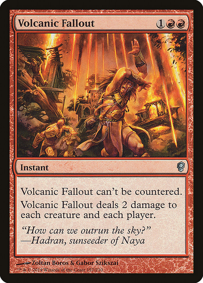 Volcanic Fallout [Conspiracy] | Total Play