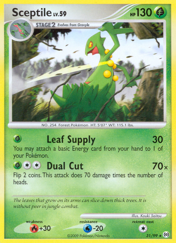 Sceptile (31/99) [Platinum: Arceus] | Total Play