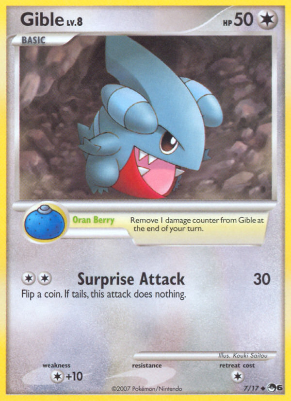 Gible (7/17) [POP Series 6] | Total Play