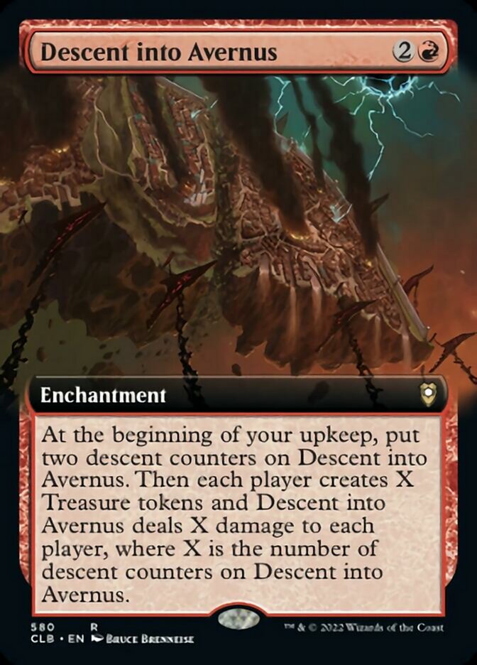 Descent into Avernus (Extended Art) [Commander Legends: Battle for Baldur's Gate] | Total Play