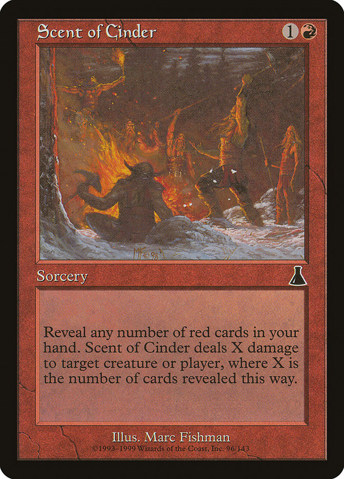 Scent of Cinder [Urza's Destiny] | Total Play